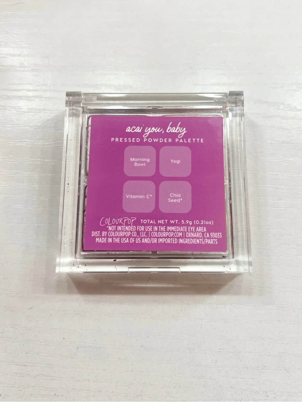 Colourpop Smoothie Collection Eyeshadow - Acai You Baby
